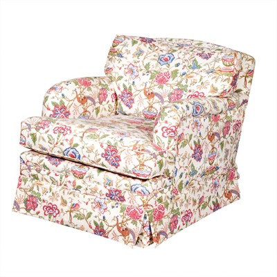 Lot 244 - Two Upholstered Club Chairs