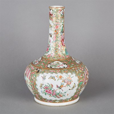 Lot 106 - Chinese Export Porcelain Famille Rose Vase...