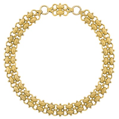 Lot 194 - Antique Gold Necklace