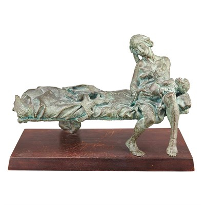 Lot 73 - Bruno Lucchesi Mother and Child Signed...