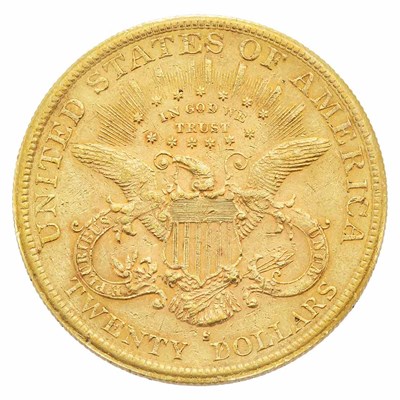 Lot 1205 - United States 1896-S Twenty Dollar Liberty