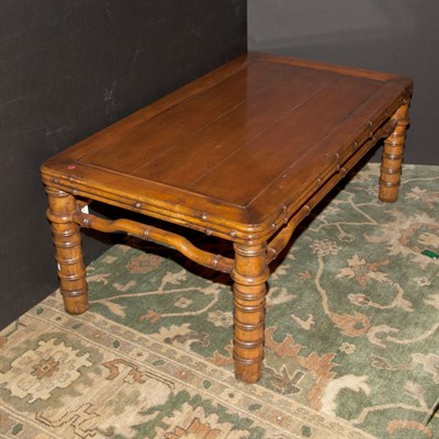 Lot 275 - Asian Style Faux Bamboo Low Table Height 20...