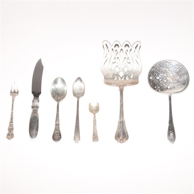 Lot 347 - Group of American Sterling Silver and Silver...