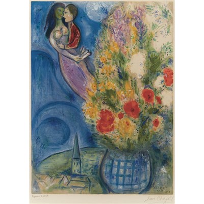 Lot 36 - After Marc Chagall LES COQUELICOTS (CHARLES...