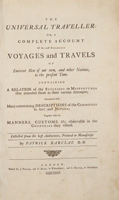 Lot 5 - BARCLAY, PATRICK The Universal Traveller; or,...