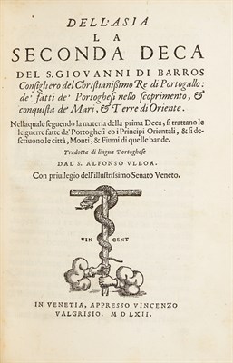 Lot 6 - [BARROS, JOAO DE] ULLOA, ALFONSO (translator)...