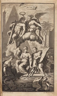 Lot 14 - LE BRUYN, CORNELIUS Voyage au Levant, c'est à...