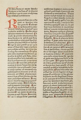 Lot 39 - [INCUNABLE] de SUCHEN, LUDOLPHUS. [Iter ad...
