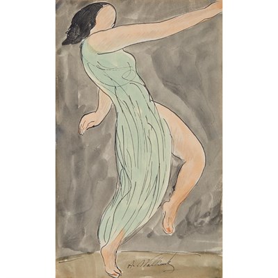 Lot 48 - Abraham Walkowitz American, 1878-1965 Isadora...