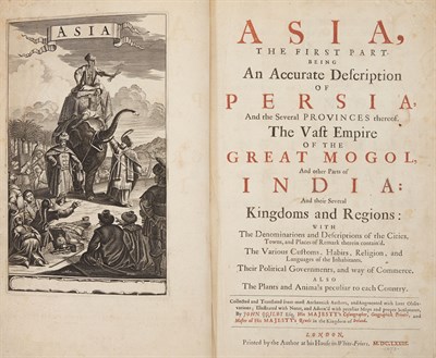 Lot 51 - OGILBY, JOHN Asia, the First Part. Being an...