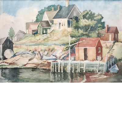 Lot 41 - Richard Hayley Lever American, 1876-1958 The...