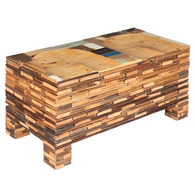 Lot 208 - Piet Hein Eek Dutch, b. 1967 Scrap Wood Bench,...