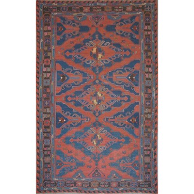 Lot 236 - Soumac Carpet Southwest Caucasus, dated 1941...