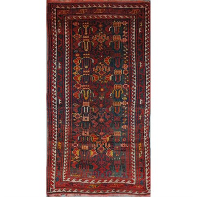 Lot 358 - Kurdish Rug West Iran, mid 20th century The...
