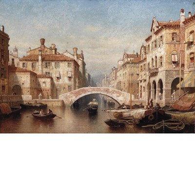 Lot 22 - Andrew Fisher Bunner American, 1841-1897...