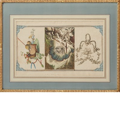 Lot 68 - Le Pautre [FOUNTAIN DESIGNS] Four engravings;...