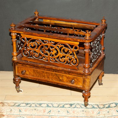 Lot 465 - Victorian Burlwood Canterbury Height 21 inches,...