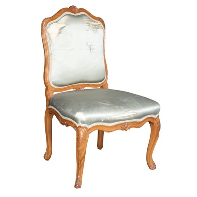 Lot 166 - Louis XV Beechwood Chaise a la Reine Louis...