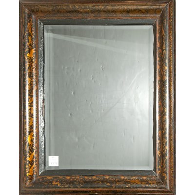 Lot 371 - Continental Animal Decorated Black Lacquered...