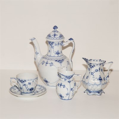 Lot 247 - Assembled Royal Copenhagen Porcelain Tea and...