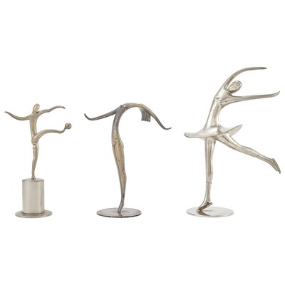Lot 231 - Hagenauer Austrian, 20th Century Three Figures,...