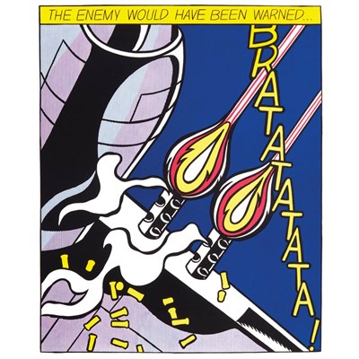 Lot 203 - Roy Lichtenstein (1923-1997) AS I OPENED FIRE...