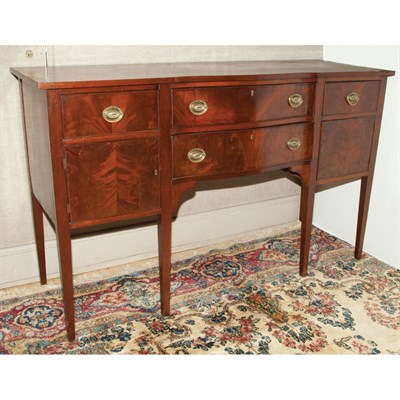 Lot 354 - Federal Mahogany Sideboard Height 40 inches,...
