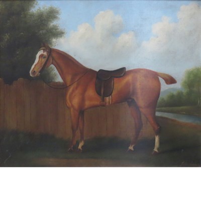 Lot 59 - 20th Century School Horse in a Landscape...