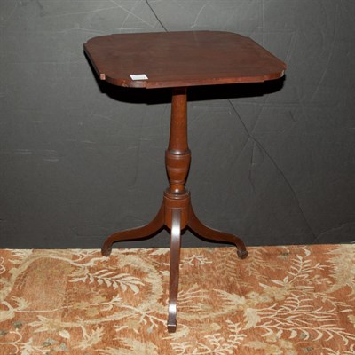 Lot 269 - American Mahogany and Fruitwood Tilt-Top Table...
