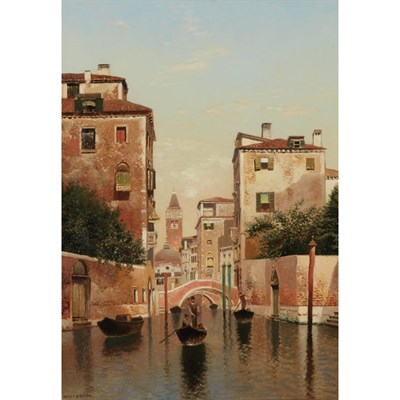 Lot 42 - Henry Pember Smith American, 1854-1907 Venice...