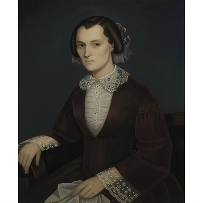 Lot 8 - Ammi Phillips American, 1788-1864 Henry Sisson...