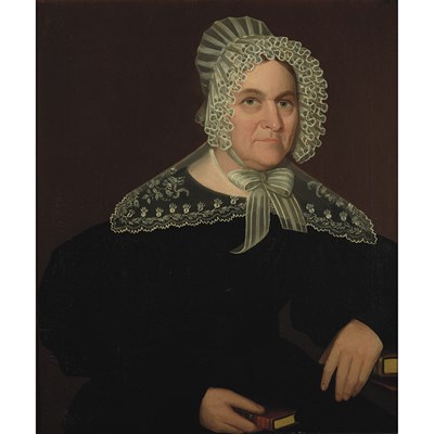 Lot 6 - Ammi Phillips American, 1788-1864 Portrait of...
