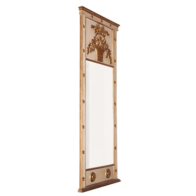 Lot 523 - Neoclassical Style Painted and Partial Gilt...