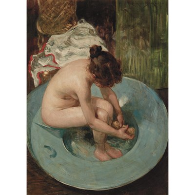 Lot 70 - James Carroll Beckwith American, 1852-1917...