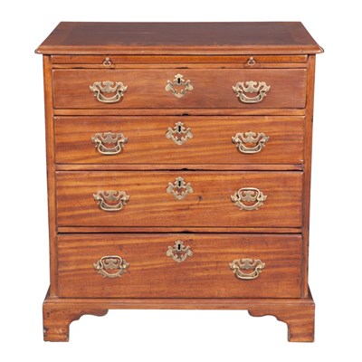 Lot 252 - George III Mahogany Bachelor's Chest of...