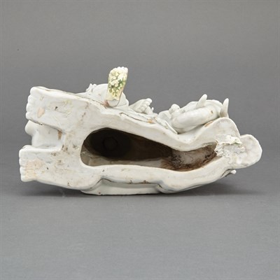 Lot 269 - Pair of Chinese Blanc de Chine Figures of...