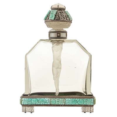 Lot 438 - Unsigned Czechoslovakian Art Deco Simulated...