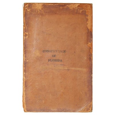 Lot 94 - [FLORIDA TERRITORY] Journal of the Proceedings...