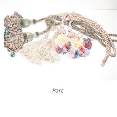 Lot 81 - Group of Fabrics, Linens and Tassels