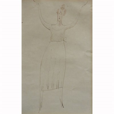 Lot 60 - Elie Nadelman American, 1882-1946 Woman with...