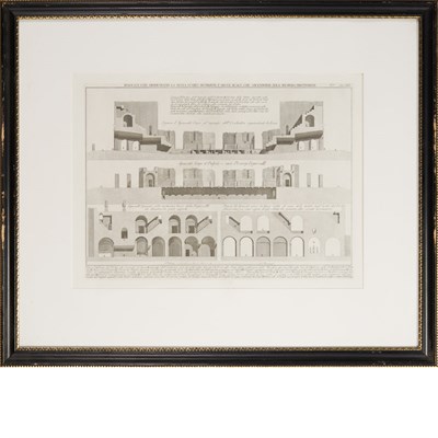 Lot 65 - Giovanni Battista Piranesi [ARCHITECTURAL...