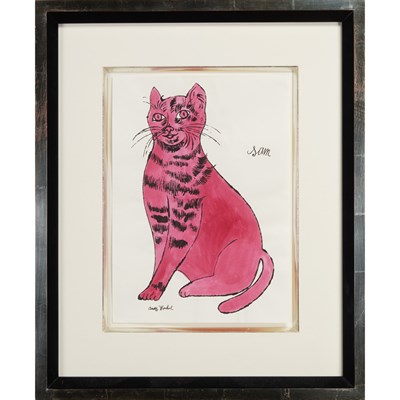 Lot 190 - Andy Warhol SAM (F. IV.51A) Hand-colored...