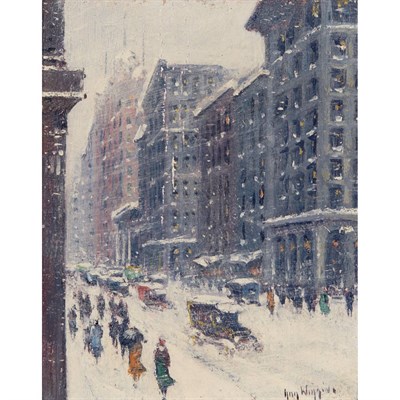 Lot 68 - Guy Carleton Wiggins American, 1883-1962...
