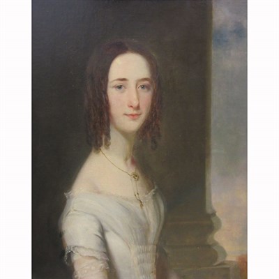 Lot 121 - Continental School 19th Century A Lady in...
