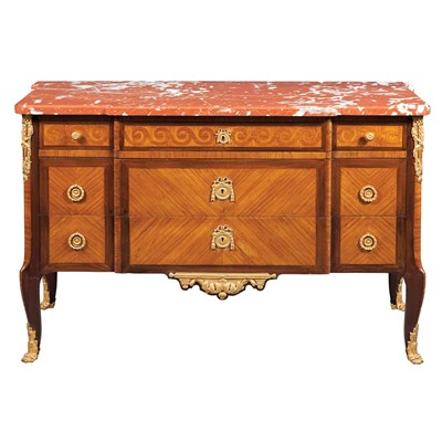 Lot 267 - Transitional Louis XV/XVI Style Gilt-Metal...