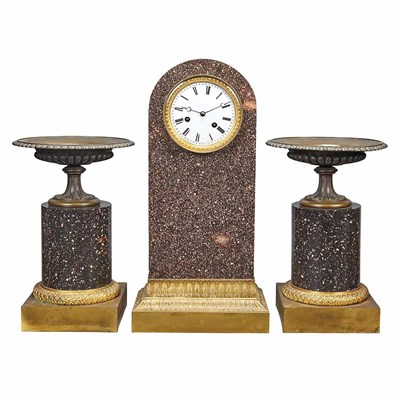 Lot 116 - Louis XVI Style Gilt and Patinated-Bronze...
