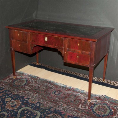 Lot 127 - Baltic Style Leather Top Writing Table Height...