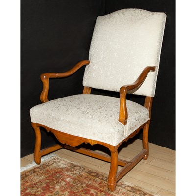 Lot 441 - French Provincial Fruitwood Armchair