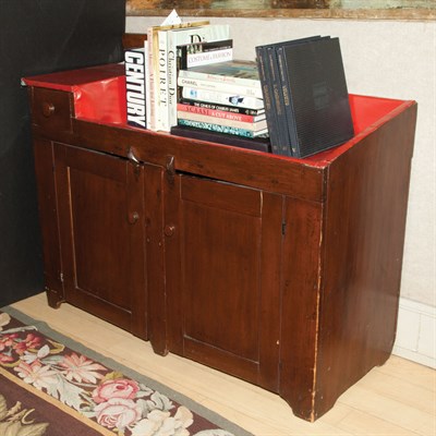 Lot 89 - American Provincial Painted and Stained Wood...