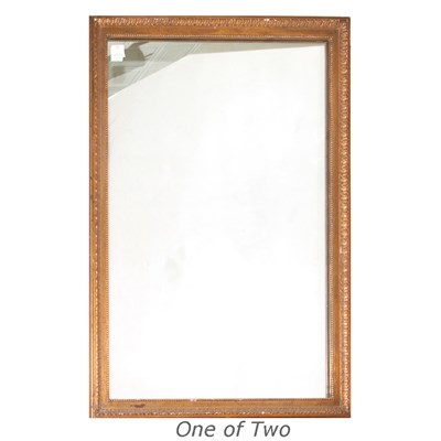 Lot 223 - Two Similar Painted Wood Mirrors Height of...